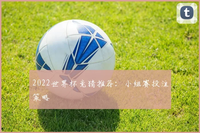 2022世界杯竞猜推荐：小组赛投注策略